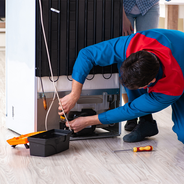 how long does it usually take to repair a refrigerator in Mapleton